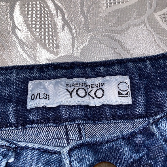 Sirens Denim YOKO Dark Studded Jeans - Picture 4 of 4